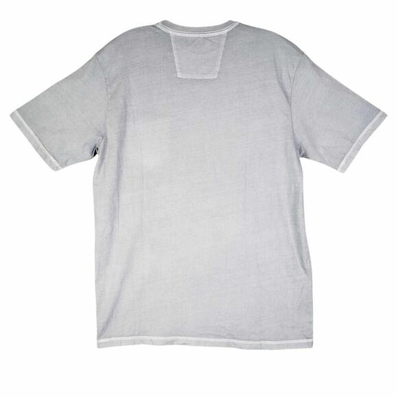 Johnnie-O Pocket T-Shirt Short Sleeve Gray Men’s Size Medium M Crewneck Tee - Picture 3 of 9